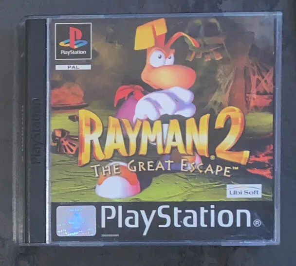 - Rayman 2 The Great Escape - Ps1 Pal FR DE Cib Sony Playstation Ps1