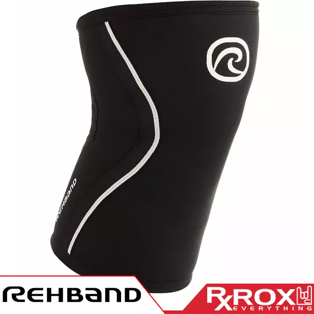 Rehband RX Line Knee Support | 5mm | Black | CrossFit