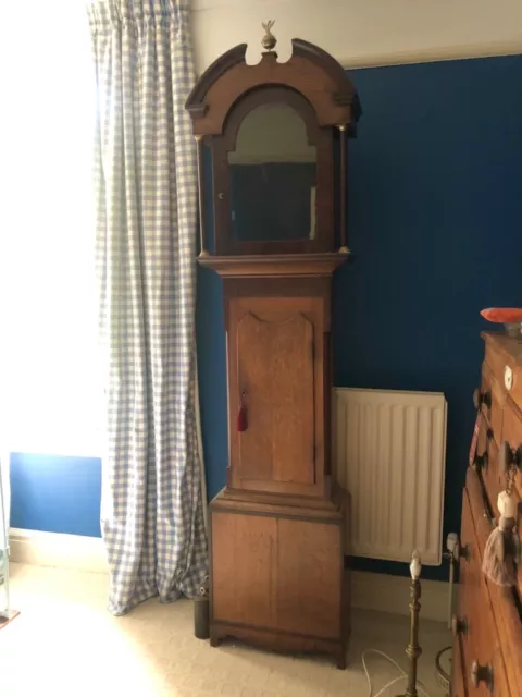 Large Longcase Clock … Country style with nothing much to commend it.