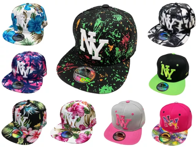 NY Bambini Cappello Snapback Teenie Berretto Cappuccio Trucker Basecap USA Sport