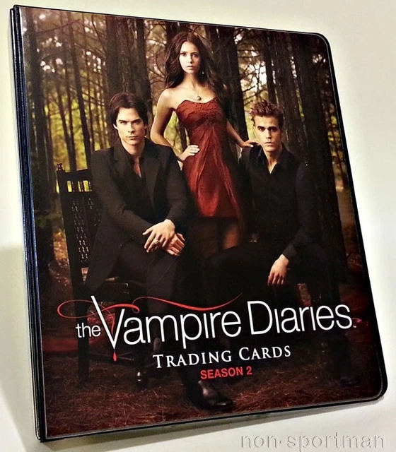 vampire diaries trading cards binder 2016 Cryptozoic Season 4 Exclusive Wardrobe Relic Card M24 Mystic Falls Graduation Robe at Amazon's Entertainment Collectibles Store and the other residents of Mystic Falls were forced to choose sides as they fell victim to a new breed of danger Ian Somerhalder Autographed Vampire Diaries