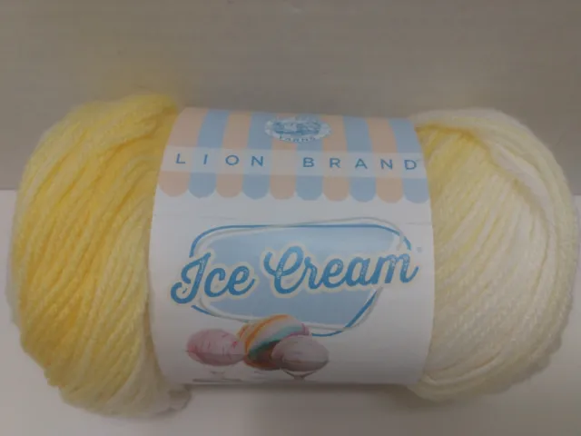 LION BRAND~TUTTI FRUTTI Ice Cream Big Scoop Light Yarn