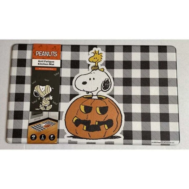 Estera acolchada de cocina pitufo antifatiga cacahuetes 18""X30"" Halloween Jack-O-Lantern
