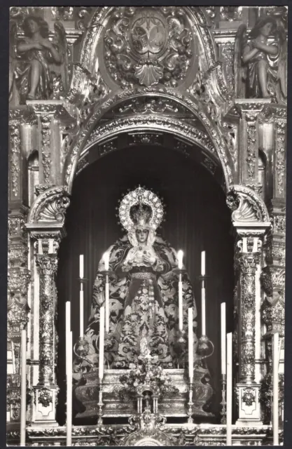 Postal antigua Semana Santa de Sevilla santino holy card image pieuse