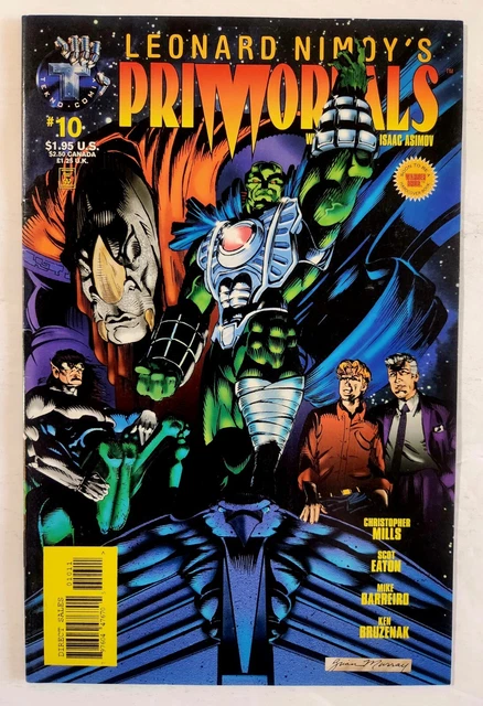 LEONARD NIMOY'S PRIMORTALS #10 Tekno Comix (1995) DIRECT NM-