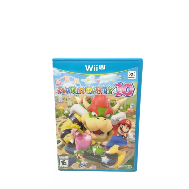 Mario Party 10 (Nintendo Wii U, 2015) CIB Complete In Box!