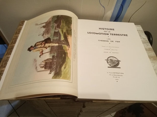 Histoire De La Locomotion Terrestre - L'Illustration 1936 - Livre Ancien