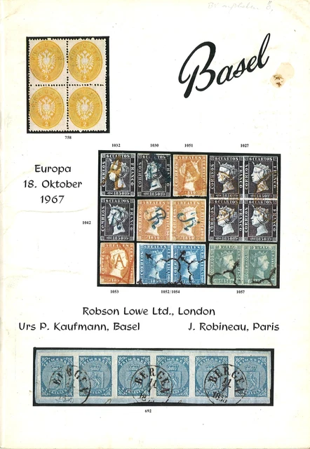 R. Lowe/Paul v. Gunten/J. Robineau: Europe (1967)