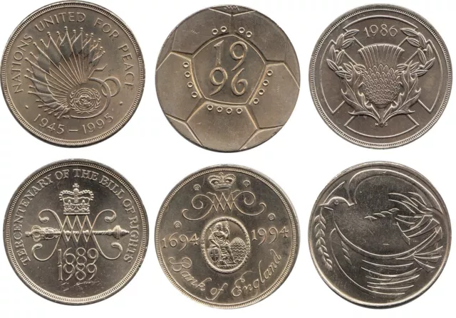 £2 Pound Coin Two Pound Coins £2 1986, 1989, 1994, 1995 And 1996  Choice Of Year