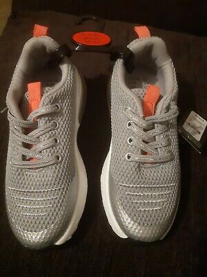 Girls  summer trainers. Infant Size 11. Silver +glitter. Brand New