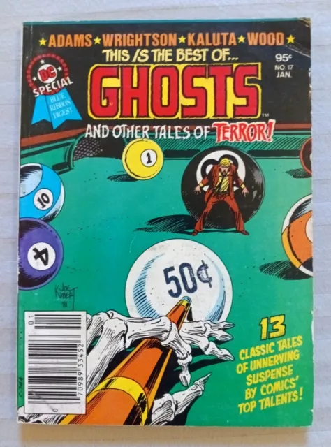 Dc Special Blue Ribbon Digest #17, Best Of Ghosts, Bronze Age, 1981