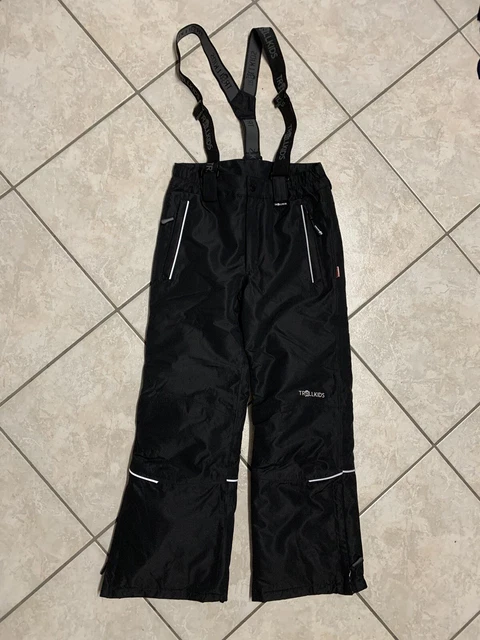 Schneehose Skihose Trollkids 152 schwarz