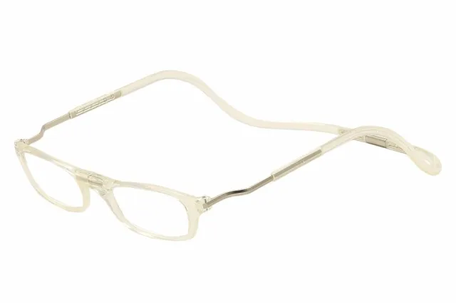 Clic Reader Eyeglasses XXL Clear Full Rim Magnetic Reading Glasses
