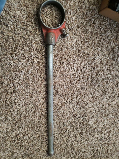 RIDGID 12-R Threader Ratchet and Handle Pipe Threading Threader USA Rigid RIDGID 12-R Threader Ratchet and Handle Pipe Threading Threader USA Rigid