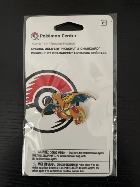 Charizard Pin SPECIAL DELIVERY PIKACHU & Charizard Pin - Pokemon Center Exclusive $75 ...