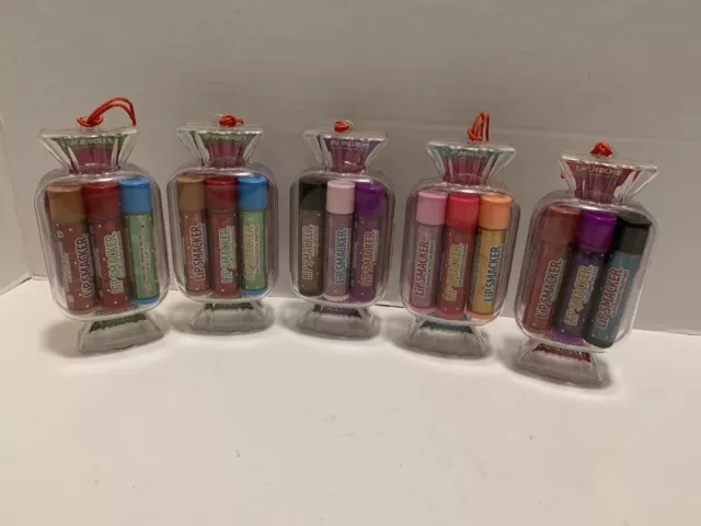 Lip Smacker Lip Balm Lot of 5 (15 sticks) Best Flavor Forever Assorted Flavors