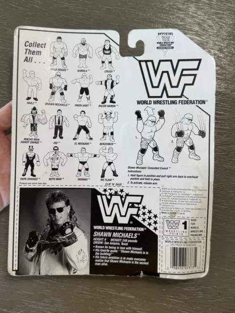 WWF Hasbro SHAWN MICHAELS Figure WWE WCW ECW AEW Heartbreak Kid HBK DX 2