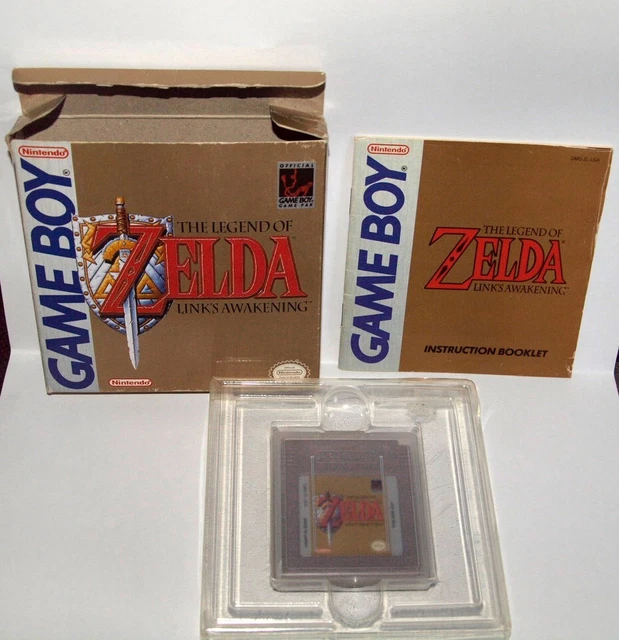 Jeu Game Boy The legend of Zelda link's awakening en boîte