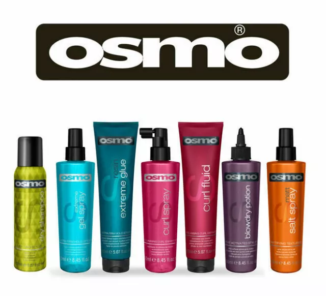 Osmo Styling & Finishing Range - Straighten, Curl, Heat, Protect,