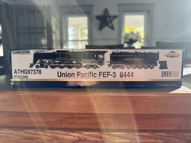 HO Scale UNION PACIFIC FEF #8444 Excursion Scheme-with DCC/LOKSOUND5