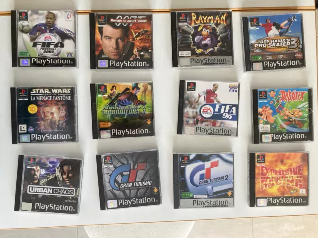 Lot jeux PS1 Complet - PAL FR - Ocassion