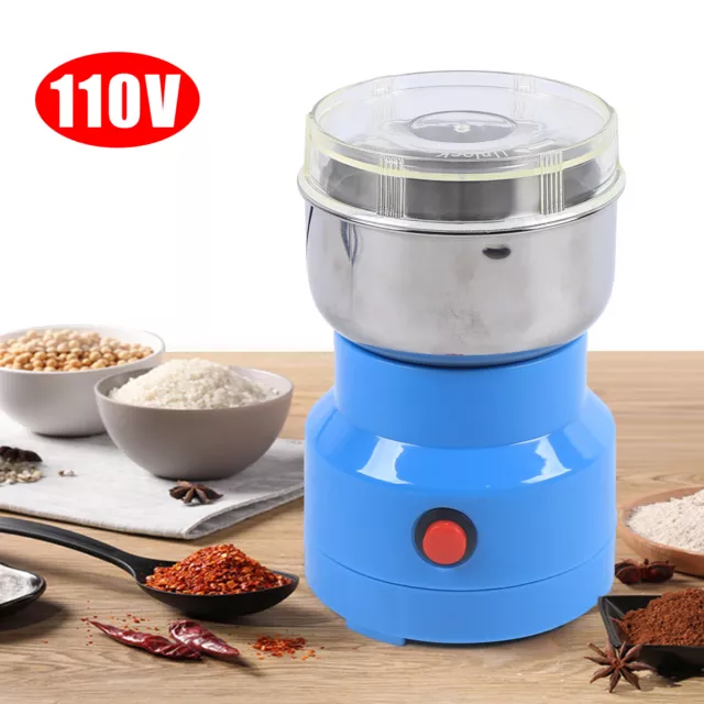 Electric Grain Grinder Cereal Mill Flour Powder Machine Coffee Milling US