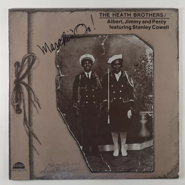 Heath Brothers "Marchin' On!" LP Strata-East SES-19766 Original Pressing SEALED