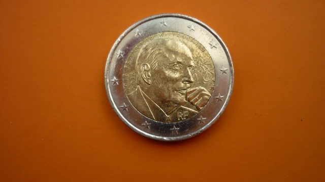 PIÈCE DE 2 Euros commémorative François Mitterrand 1916-2016 EUR 3,50