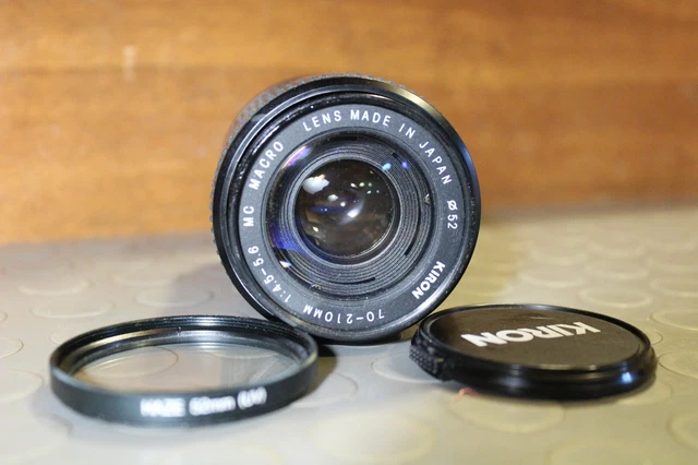 Objectif Kiron Kino 70-210mm F/4.5 Macro 1:4 - Compatible Minolta MC, Occasion