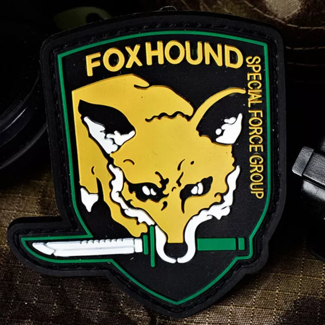 2PCS FOXHOUND PATCHE SPECIAL FORCE GROUP Military Pvc Badge Patches $7. ...