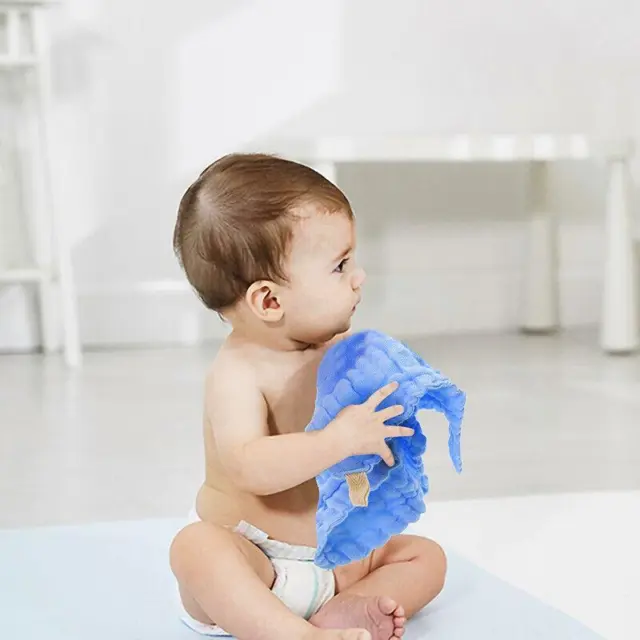 5er-Pack Stoffwindel-Spucktücher für Baby-Musselin-Lätzchen aus Bio-Baumwolle