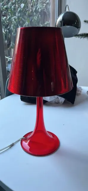 Flos Red Desk Table Light MISS K Philippe Starck Retro Designer lamp