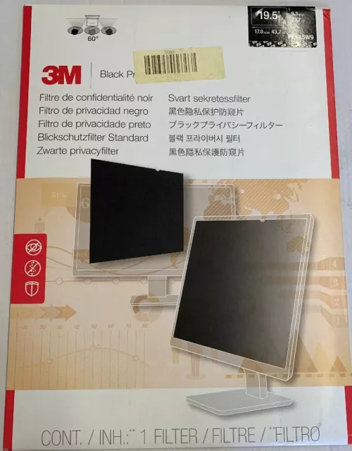 3M PF19.5W9 Filtro Standard per Desktop 49,5 CM Weit 19,5 Zoll #