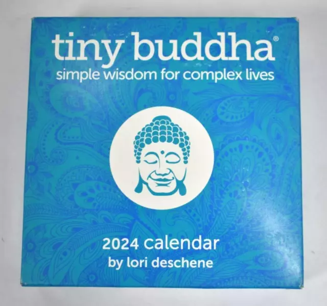 TINY BUDDHA DAY To Day Calendar 2024 Office Desk By Andrew McMeel