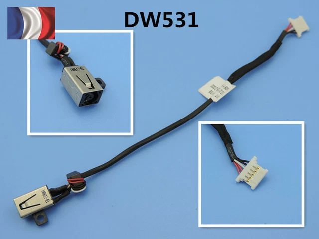 Connecteur Jack D'alimentation DC Pour Dell Studio 15z - Neuf, Remplacement Chargeur