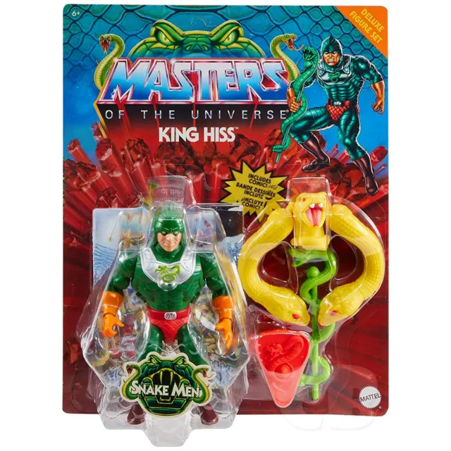 Masters of the Universe MotU Origins 14cm Deluxe Figur: King Hiss