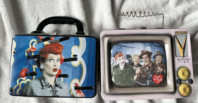 I Love Lucy Tin Lunch Box Lot Of 2