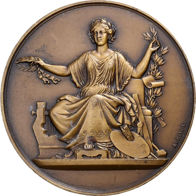France medal 18th-19th century Académie de Peinture et