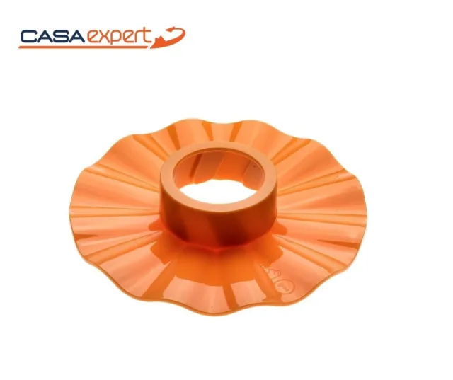Poche à douille réutilisable en silicone orange 40 cm - Alice Délice