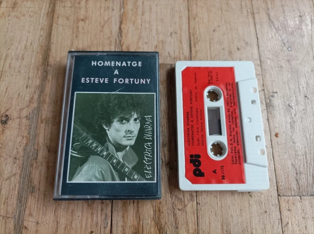 Electrica Dharma Homenatge A Esteve Fortuny Cassette Rare Catalnuya Spain