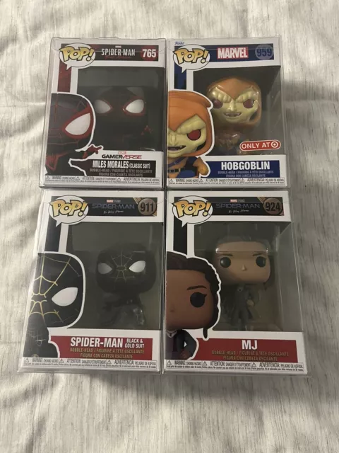 spiderman funko pop lot