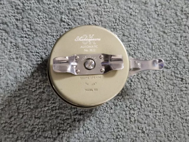 VINTAGE SHAKESPEARE AUTOMATIC No. 1822 Fly Fishing Reel ( Made In Usa )  $23.39 - PicClick