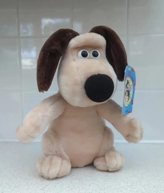 WALLACE & GROMIT SITTING GROMIT 10" Dog Plush Soft Toy 1989 Born To