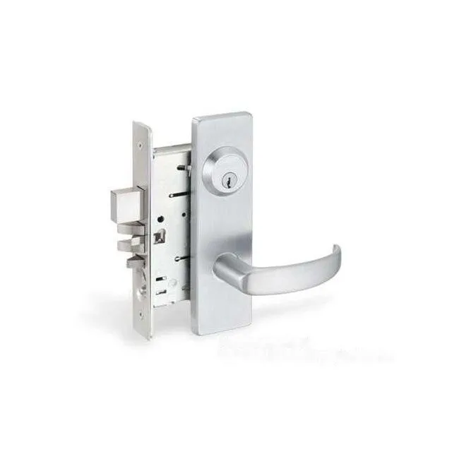 Falcon MA161 QN 630 Mortise Exit Connecting Lock Commercial, Grade 1 STAINLESS