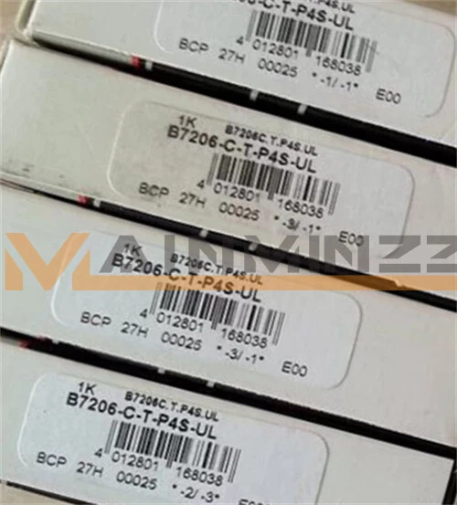 1PCS New FAG B7206-C-T-P4S-UL B7206C.T.P4S.UL Angular Contact Ball Bearing