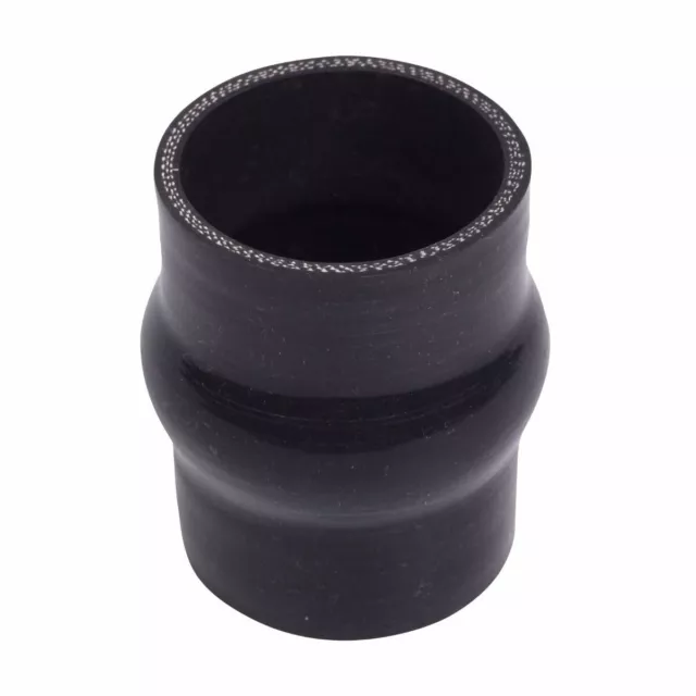 102mm 4" inch Hump Straight Silicone Hose Intake Coupler Tube Black