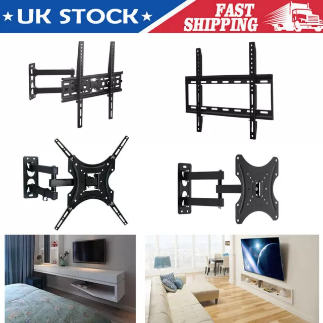 TV WALL BRACKET MOUNT SLIM FOR 17 26 32 37 40 42 43 55 50 55 Inch LCD LED