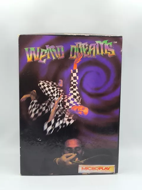 Vintage Weird Dreams Microplay Software PC Big Box Game Complete Pre-Owned