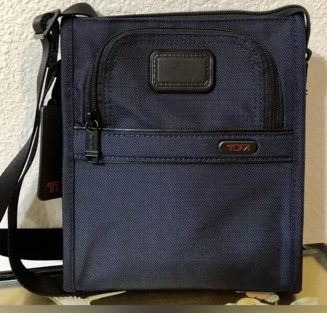 NWT TUMI Pocket Bag Small Crossbody Navy