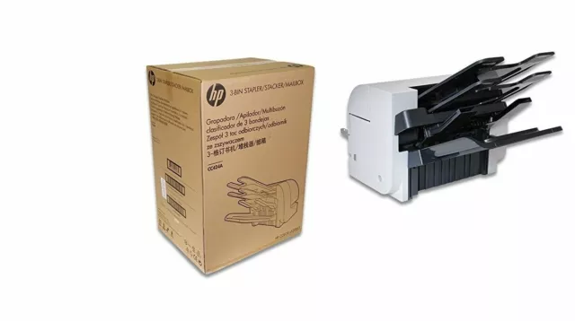 HP 900-Sheet, 3-Bin Stapling Mailbox, CC424A, NEW! Fits HP CM4540 WARRANTY!